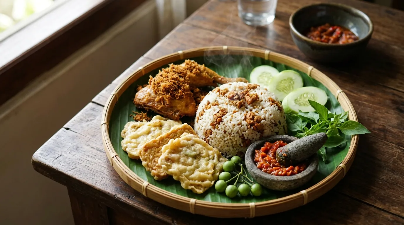 Nasi Tutug Oncom Simenak Autentik